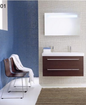 Мебель для ванной Berloni Bagno Squared композиция 1