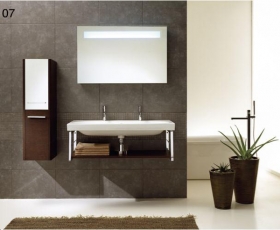 Мебель для ванной Berloni Bagno Squared композиция 7