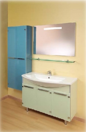 Мебель для ванной Gemelli Glass 108 Н