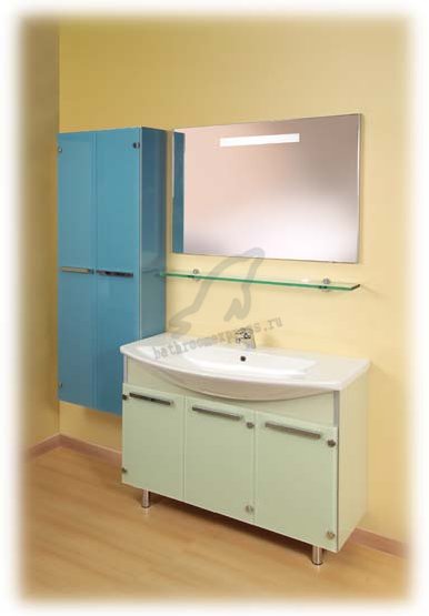 Мебель для ванной Gemelli Glass 90 Н