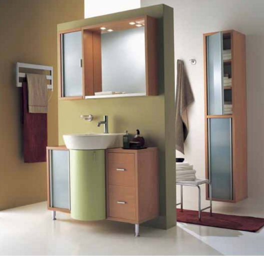 Мебель для ванной комнаты INDA Brio Компоновка 3