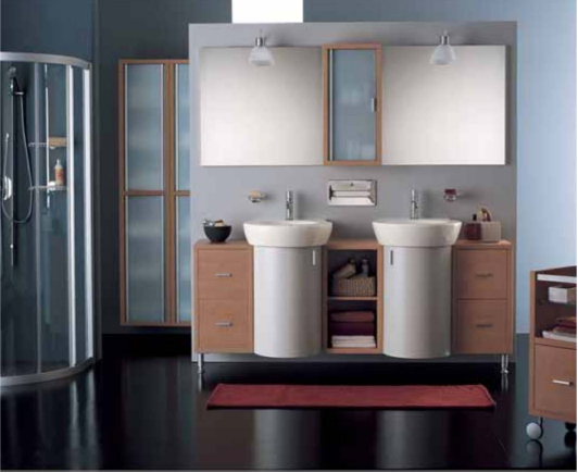 Мебель для ванной комнаты INDA Brio Компоновка 6