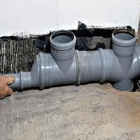 Как заменить канализационные трубы